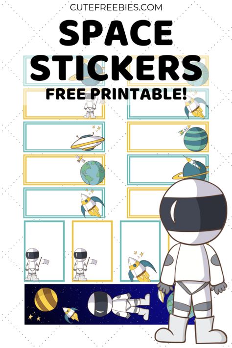 Printable School Stickers And Labels! - Cute Freebies For You Labels Printables Free School, Back To School Labels Printables Free, School Name Labels Printable Free, Notebook Labels Printable, Book Labels Printable, School Subject Labels Free Printables, Free School Labels, Personalized School Supplies Labels, Kids School Labels