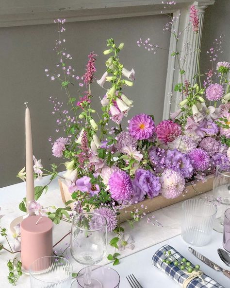 Ashley Fox Designs (@ashleyfoxdesigns) • Instagram photos and videos Currant Tomatoes, China Aster, Lavender Meadow, Meadow Rue, Growing Tomatoes, Fox Design, Pillar Candle, Clematis, Shades Of Purple