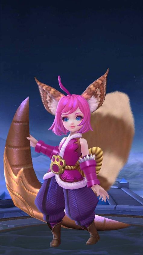 Nana Mlbb, Mobile Legends, Hair, Pink