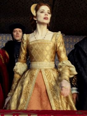 Catherine Of Aragon Dress, The Spanish Princess Aesthetic, The Spanish Princess Dresses, Spanish Princess Dress, Charlotte Hope, Period Dresses, Tudor Dress, The Spanish Princess, Tudor Fashion