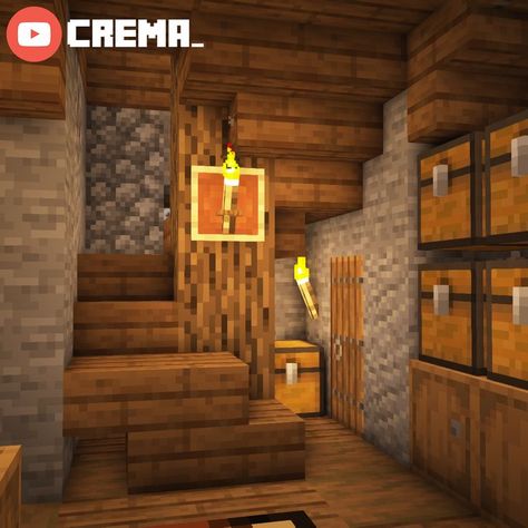 Autumn House, Minecraft Interior, Minecraft Interior Design, Bangunan Minecraft, Minecraft House Plans, Minecraft Farm, Minecraft Cottage, Easy Minecraft Houses, Cool Minecraft Creations