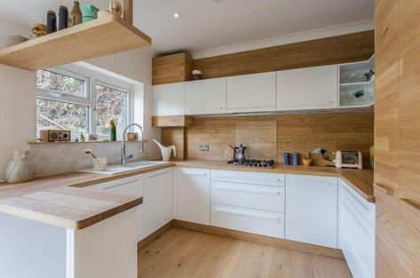 Dapur Skandinavia, Scandinavian Kitchens, Model Dapur, Scandinavian Kitchen Design, Kabinet Dapur, Kitchen Design Modern White, Wood Works, Scandinavian Kitchen, Modern Kitchen Design Luxury