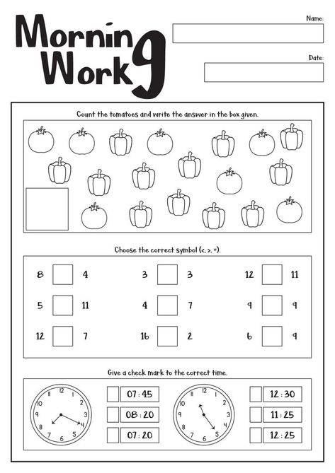 Explore these vibrant 1st-grade morning worksheets and bring some fun and inspiration into your child's daily routine. Foster a love for learning and help them shine in the classroom with these captivating resources. #EarlyLearning #MorningWork #ElementaryEducation #1stgrademornin Morning Worksheets 3rd Grade, Morning Menu Homeschool Printables Free 1st Grade, Morning Work For First Grade, Free Homeschool Printables 2nd Grade, 1st Grade Social Studies Worksheets, 3rd Grade Morning Work, Morning Worksheets, Addition Worksheets First Grade, 2nd Grade Morning Work