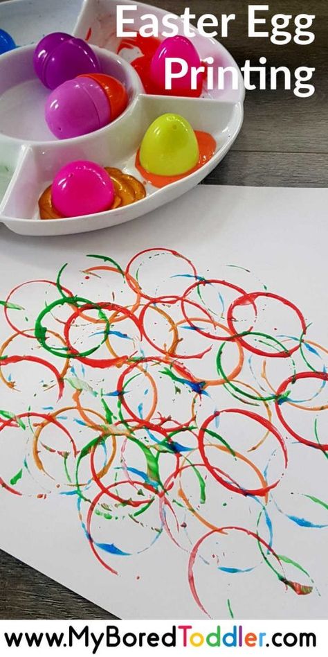 Toddler Painting Activities, Easter Activities For Toddlers, Easter Craft Activities, Craft For Toddlers, Easter Crafts Preschool, Easter Crafts For Toddlers, April Crafts, Easter Arts And Crafts, Colored Eggs