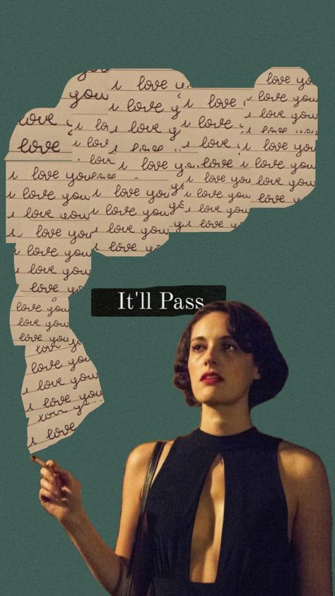 Fleabag Quotes Wallpaper, Fleabag Wallpaper, The Darkest Minds, Say That Again, Sylvia Plath, Screen Wallpaper, Movie Art, Create Collage, Movie Scenes