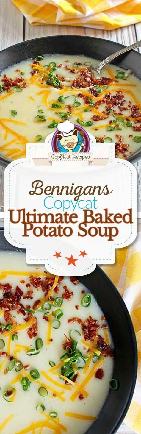 Copycat Drinks, Soup Potato, Baked Potato Soup Recipe, Recipe Copycat, Recipes Cheesecake, Making Baked Potatoes, Loaded Baked Potato Soup, Baked Potato Recipes, Baked Potato Soup