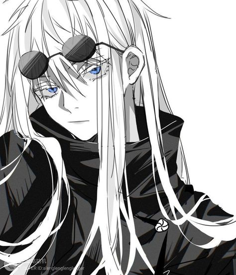 Black Glasses, Anime Drawings Boy, 영감을 주는 캐릭터, Anime Couples Drawings, Cute Anime Character, Jujutsu Kaisen, Anime Character Design, Anime Fanart, Anime Character