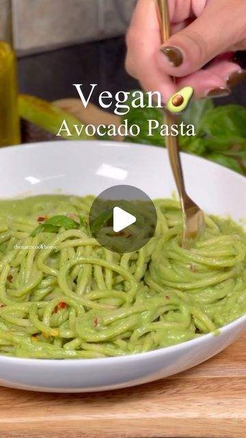 The Nutri Cookhouse by Deepa on Instagram: "🍝✨ Creamy Avocado Pasta! Ready in minutes and packed with flavor. Perfect for a quick, healthy meal. 🥑 

Ingredients:-
- 1 ripe avocado
-1cup spinach leaf
- 200 grams pasta (your choice)—
-fresh basil leaf
- 2 tablespoons olive oil
- 2 cloves garlic, minced
- 1 tablespoon lemon juice
- 1/2 teaspoon chili flakes
- Salt to taste
- Black pepper to taste
Instructions:-
1. Cook the pasta according to package instructions until al dente. Drain and set aside.
2. In a blender or food processor, add the avocado, basil leaf, spinach, olive oil, garlic, lemon juice, chili flakes, salt, and black pepper. Blend until smooth and creamy.
3. Toss the cooked pasta with the avocado sauce until well coated.
4. Serve immediately and enjoy.
.
.
#pasta #AvocadoPasta Avocado Pasta Sauce, Creamy Avocado Pasta, Mediterranean Foods, Avocado Pasta, Cooked Pasta, Olive Oil Garlic, Basil Leaf, Avocado Sauce, Spinach Leaves