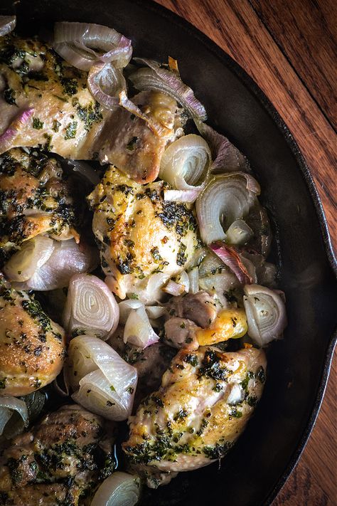 herby chicken with shallots | things i made today Chicken With Shallots, Herby Chicken, Comfort Meals, Persian Recipes, Turkey Chicken, Chicken Entrees, Persian Food, Yummy Chicken Recipes, Food Heaven