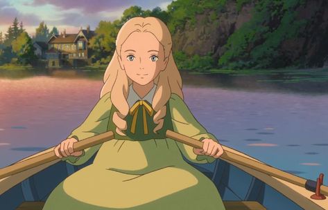 Marnie Ghibli, Marnie Was There, When Marnie Was There, Chihiro Y Haku, Ghibli Artwork, Studio Ghibli Movies, Studio Ghibli Art, Film Inspiration, Ghibli Movies