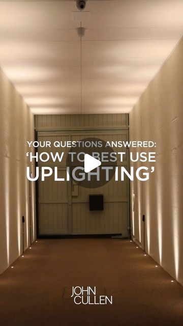 John Cullen Lighting on Instagram: "Your Questions Answered: ‘How Best to use Uplighting’.    Fiona Harvey, Senior Lighting Designer based at our Dubai Studio discusses uplighting, its uses and how best to use it in a space.     #johncullen #johncullenlighting #uplighting #accentlighting #lighting #lightingdesign #lightingsolutions #lightinginspiration #lightinginspo #lighting #lightingdesign #lightingservice #lighingyourhome #lightingspaces #yourquestionsanswered #askus #lightingadvice #lightingquestions #questionsaboutlighting #asktheteam #askourteam" John Cullen Lighting, Indoor Uplighting, Indirect Lighting, Accent Lighting, Lighting Inspiration, Question And Answer, Lighting Solutions, Lighting Design, Filmmaking