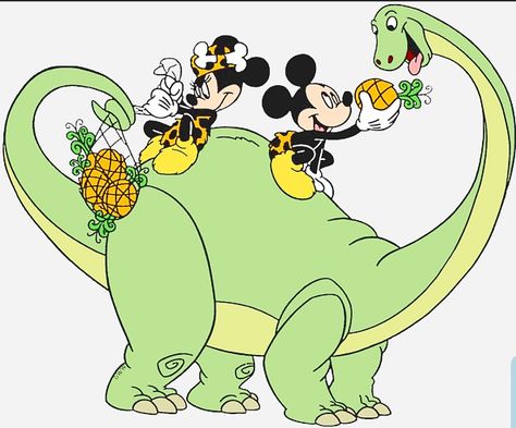 Disney Favorites, Disney Party, A Dinosaur, Mickey Mouse And Friends, Mickey And Minnie, Mickey Minnie Mouse, Mickey And Friends, Disney Art, Pluto The Dog