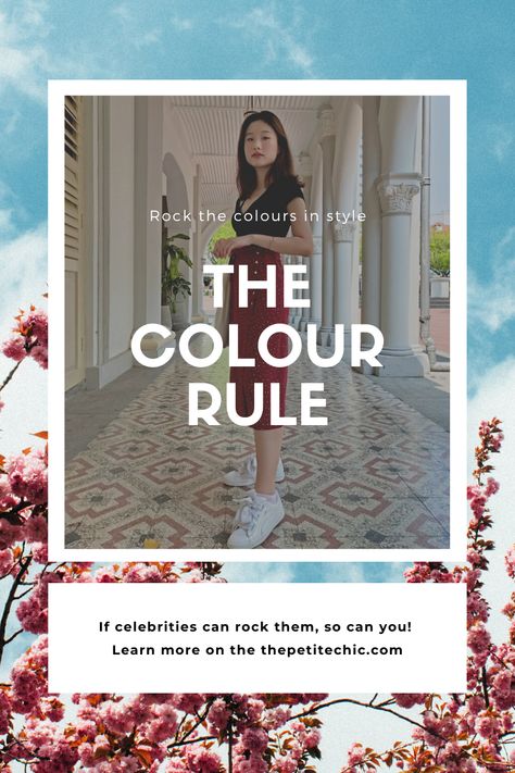 If you struggle to coordinate your outfits every morning, fret not! I have this simple rule that will change your life and make it so much more easier. Find out more in the link. Simple Rules, When You Know, The Colour, I Got You, Change Your Life, Colorful Fashion, In The Morning, The Morning, You Changed