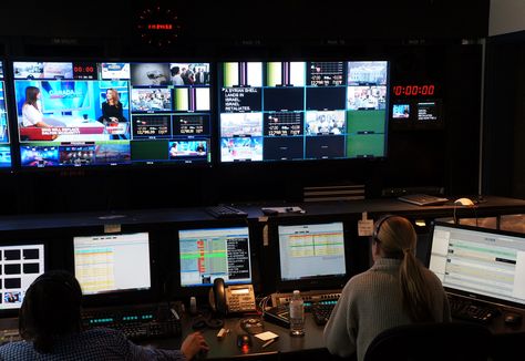 TV Technology featured Sun News Network in a story on how the Canadian network provides approximately 96 hours of original content per week, ranging from breaking news to talk.    Get the full story on why they implemented a number of Avid solutions, including iNEWS, ISIS for shared storage, Interplay for asset management, and NewsCutter plus Media Composer for editing http://www.tvtechnology.com/equipment/0082/sun-news-network-relies-on-avid-technology/216669    #Avid #TV #television #broad... News Producer Aesthetic, Breaking News Aesthetic, News Station Aesthetic, Reality Tv Show Aesthetic, Tv Studio Aesthetic, Sideline Reporter Aesthetic, Tv Producer Aesthetic, Tv Production Aesthetic, Tv News Aesthetic