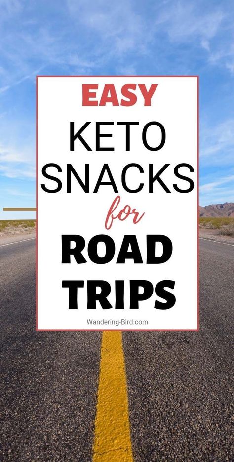 BEST KETO SNACKS for Road trips. 15 AMAZINGLY easy and quick KETO and low carb snacks to grab on the go and keep your diet as you travel. #ketosnacks #onthego #ketodiet #ketogenic #roadtriptips Keto Snacks To Buy, Best Road Trip Snacks, Healthy Road Trip Snacks, Easy Keto Snacks, Best Keto Snacks, Snacks To Buy, Car Snacks, Trip Snacks, Road Trip Food