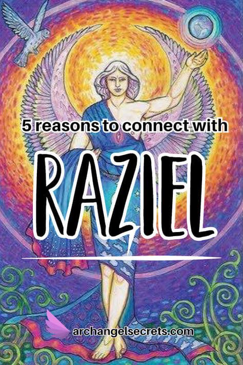 Archangel Raziel Prayer, Archangel Uriel Image, Raziel Archangel, List Of Archangels, Pendulum Witchcraft, Archangel Raziel, Archangels Names, Archangel Raguel, Archangel Azrael