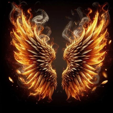 Wing's of fire You're wings already exist all you need is to fly #wings #wingstofly #wingsoffire #firewings #angelwings #fire #fireangels #fireworld #aiart #angelicglory #wingoflife #generationai #aiartcommunity #aicommunity#angelspain Red Angel Wings, Phoenix Bird Art, Fly Wings, Phoenix Wallpaper, Angel Artwork, Photo Logo Design, Phoenix Bird, Flower Iphone Wallpaper, Wings Tattoo