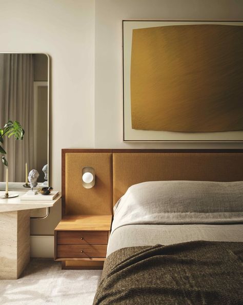 To & From Lexham Gardens apartment Kensington Apartment, Space Hotel, Guest Room Design, Art Deco Bedroom, Est Living, Hotel Room Design, Master Room, Interior Bedroom, South Kensington