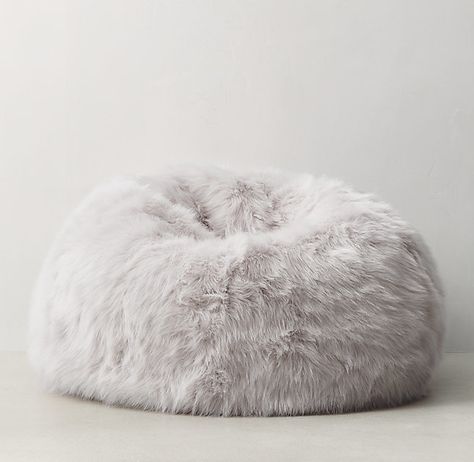 21 Genius Gifts College Students Will Absolutely Love | HuffPost Restoration Hardware Teen, Faux Fur Bean Bag, Fur Bean Bag, Rh Teen, Teen Girl Bedroom, Bean Bags, Lounge Seating, Dream Rooms