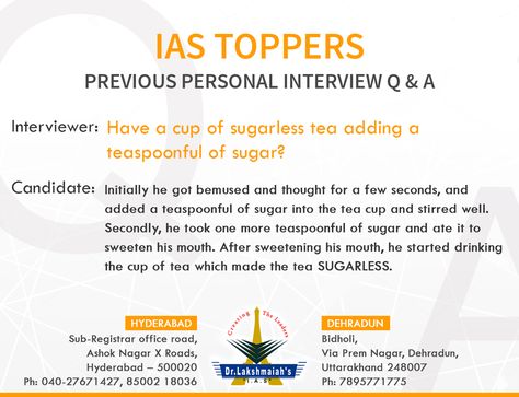 IAS Toppers Previous Personal Interview Q & A. For more info dial: 040-27671427, 85002 18036 || visit: www.drpvlakshmaiah.com Upsc Interview Questions, Ias Aspirant, Ias Books, Ias Notes, Ias Preparation, Upsc Preparation, Statistics Math, Ias Officer, Upsc Notes