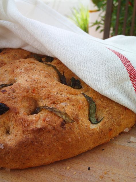 Basil Focaccia, Sundried Tomato, Vegan Bread, Lifestyle Ideas, Sun Dried Tomatoes, Tomato Basil, Fresh Bread, Now Is The Time, Old Recipes