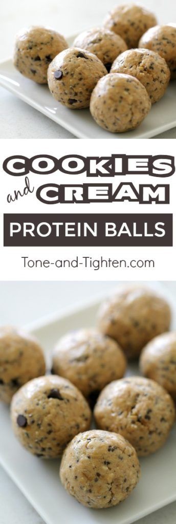 Cookies And Cream Protein, Protein Balls Recipe, Protein Snacks Recipes, Protein Balls Healthy, Healthy Board, Healthy Snack Recipe, Protein Ideas, Herbalife Shake Recipes, Protein Balls Recipes