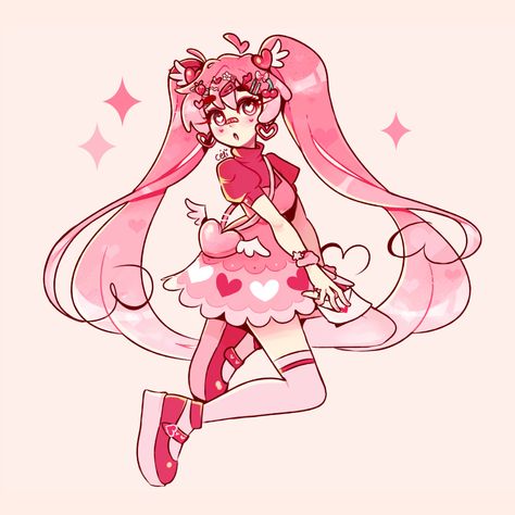 Sakura Miku Pfp, Miku Sticker, Miku Pfp, Sakura Miku, Lovecore Aesthetic, A Silent Voice, Kawaii Art, Giclee Art, Giclee Art Print