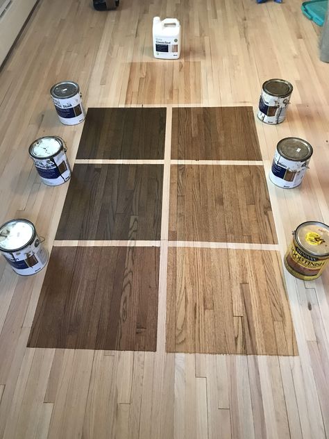 Floor Stain Colors, Wood Floor Stain Colors, Wood Floor Colors, Refinish Wood Floors, Floor Refinishing, Hardwood Floor Colors, Shingle Colors, Floor Stain, Refinishing Hardwood Floors