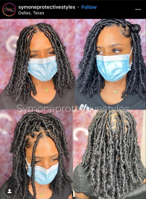 Distressed Soft Locs Short, Bob Length Faux Locs, Short Distressed Faux Locs, Short Distressed Locs, Shoulder Length Soft Locs, Short Faux Locs Shoulder Length, Shoulder Length Faux Locs, Soft Locs Short, Freedom Locs