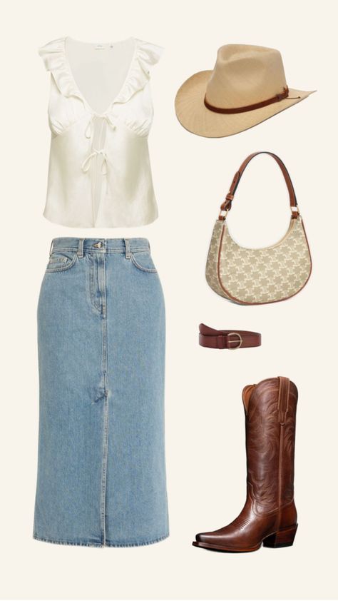 Simple spring mom outfit, cute western style outfit Western Spring Outfits, Mom Outfits Spring, Mom Outfit, Western Style Outfits, Outfit Cute, Mom Outfits, Western Style, Western Fashion, Spring Outfits