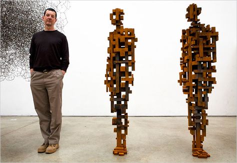 As Antony Gormley celebrates his 66th birthday, artnet News brings you some of… Antony Gormley Sculptures, Public Artwork, Antony Gormley, Event Horizon, Public Sculpture, Steel Sculpture, Marble Sculpture, Sculpture Installation, Land Art