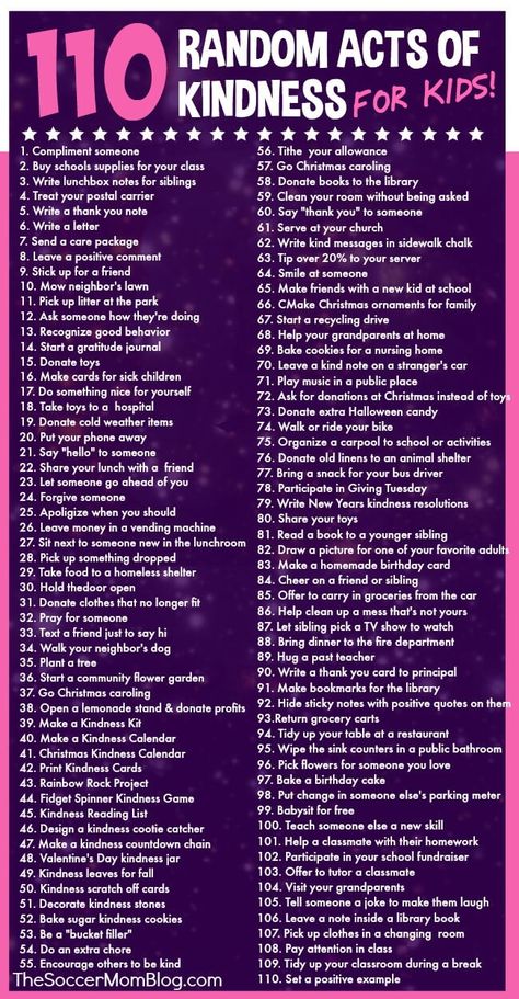 A big list of 110 random acts of kindness for kids, perfect for National Bullying Prevention Month, Random Acts of Kindness Day 2020, or anytime! Holiday Kindness Activities, 100 Acts Of Kindness For Kids, Secret Acts Of Kindness Ideas, Historians Say They Were Best Friends, Spreading Kindness At School, Ideas For Kindness Week, Kindness Kids Activities, Random Acts Of Kindness Bulletin Board, Classroom Kindness Challenge