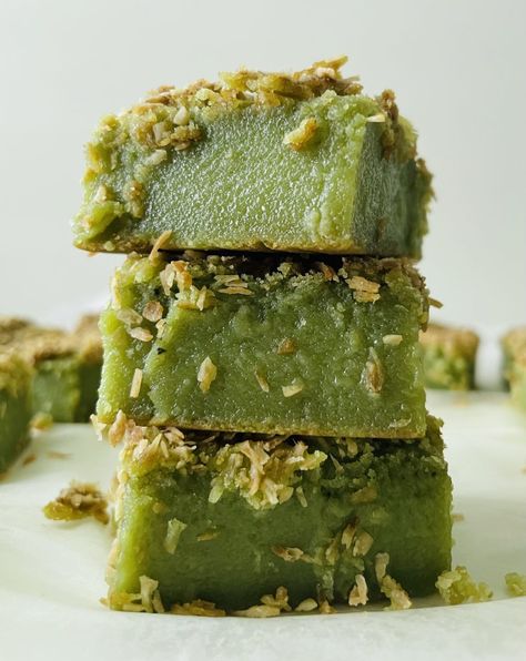 Butter Mochi Cake Recipe, Butter Mochi Cake, Matcha Butter, Healthy Cream Cheese, Matcha Mochi, Butter Mochi, Mochi Recipe, Mochi Cake, Matcha Recipe