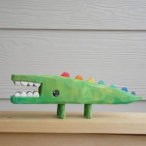 Artist Parn Aniwat Creates Whimsical Toys From Chunks Of Timber Making Wooden Toys, Wood Craft Projects, Toy Sculpture, Classic Artwork, Wood Animal, Famous Artwork, Animal Toys, Pottery Crafts, Wood Carving Art