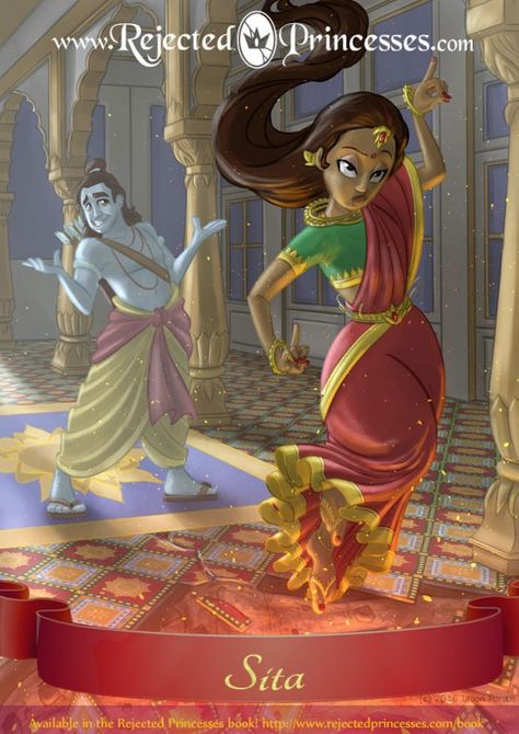 Sita - The Princess Who Leapt Into a Pit Rejected Princesses, Disney Lessons, People Facts, Female Role Models, Indian Princess, Historical Women, Female Hero, Kung Fu Panda, Great Women