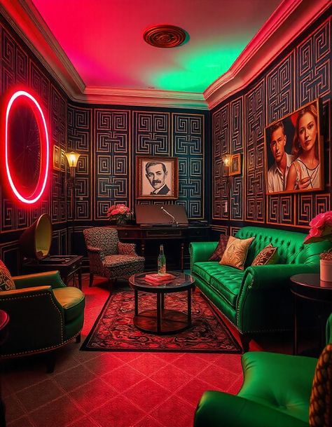 Drawing Room Design, Colorful Drawing, Vip Lounge, Chill Room, Club Decor, Drawing Room, Dream House Decor, Bedroom Makeover, House Inspo