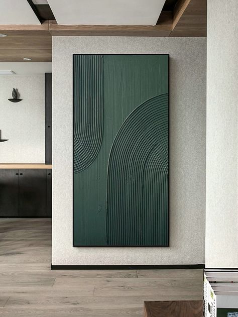 Arch Wall Art, Vstupná Hala, Arch Wall, Frame Store, Wall Art Green, Large Abstract Wall Art, Diy Canvas Wall Art, التصميم الخارجي للمنزل, Green Texture