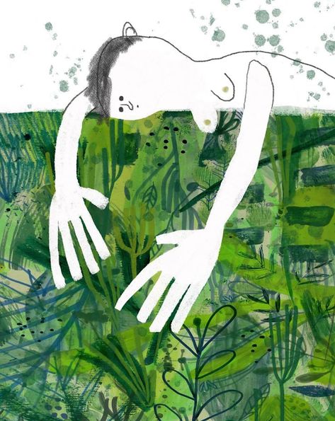 People Figures, Art And Illustration, About Art, Art Room, Illustration Art, Plants, Green, On Instagram, Instagram