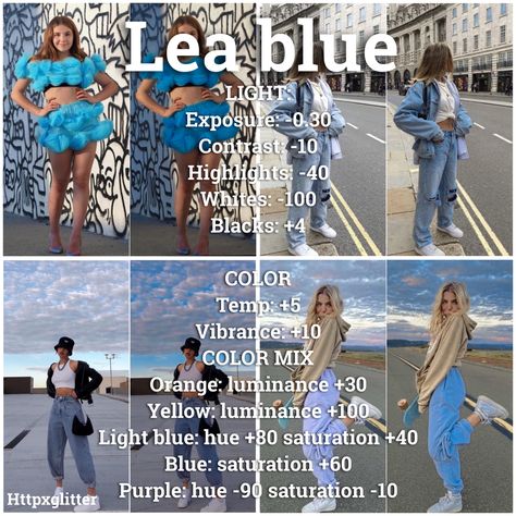 Lightroom Blue Preset, Blue Preset, Blue Feeds, Code Pollar, Edit Lightroom, Preset For Lightroom, Beginner Photography, Ig Aesthetic, Photography Editing Apps