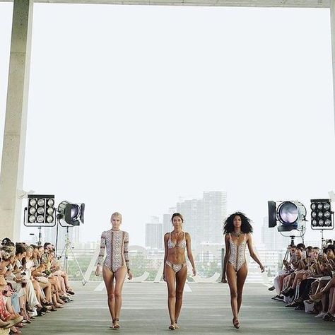 Swim Week Miami, Swim Week Runway, Miami Swim Week Aesthetic, Miami Swim Week Runway, Week Aesthetic, Runway Aesthetic, Beach Day Essentials, Miami Living, Unique Bikinis