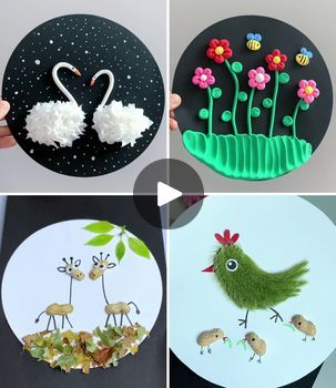 Waste Material Craft Ideas Creative Recycled Art, Best Out Of Waste Ideas For Kids, Egg Shell Crafts, Diy Best Out Of Waste, Recycled Material Art, Recycle Material, Art Craft Ideas, Craft From Waste Material, Creativity Ideas