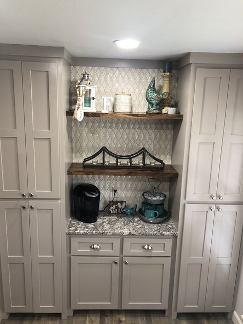 12 In Cabinet Ideas, Sherwin Williams Perfect Greige Cabinets, Perfect Greige Sherwin Williams Kitchen, Perfect Greige Sherwin Williams Cabinets, Loggia Sherwin Williams Cabinets, Perfect Greige Sherwin Williams, Greige Sherwin Williams, Sherwin Williams Greige, Sherwin Williams Perfect Greige