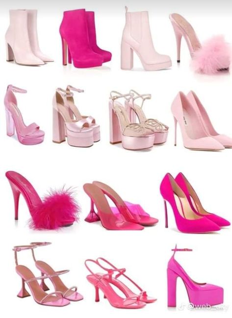 Barbie Heels Outfit, Barbie Heels, Fashion Shoes Heels, Cute Shoes Heels, Shoes Heels Classy, Heels Classy, Fancy Shoes, Cute Heels, Girly Shoes