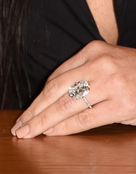 Kim Kardashian Engagement Ring, Real Rings, Princess Cut Engagement Rings, Morganite Engagement, Kim K, Engagement Ring Cuts, Diamond Solitaire Rings, Dream Ring, Solitaire Engagement