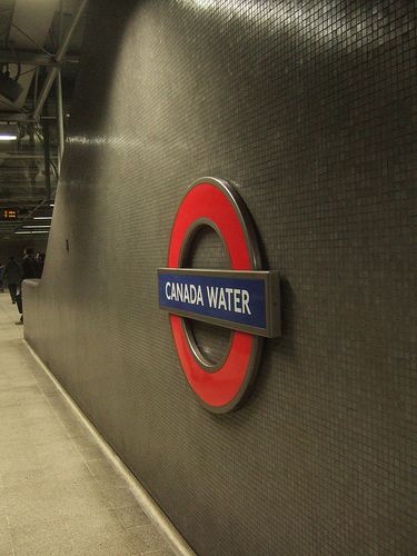 Canada Water | London Canada Water London, Rotherhithe London, Voyage London, London Village, London Aquatics Centre, Jubilee Line, London Tube Map, London Underground Tube Map, Water Tube