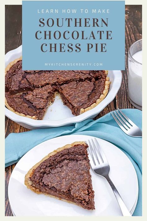 Chocolate Chess Pie Recipe Easy, Southern Chocolate Chess Pie, Chocolate Chess Pie Recipe, Christmas Pies, Chess Pie Recipe, Chocolate Chess Pie, Holiday Desserts Christmas, Hp Sauce, Fudge Pie