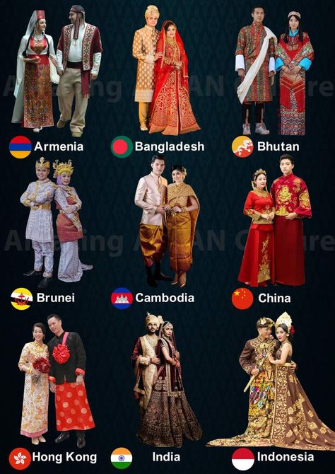 Country Costumes, Indian Army Special Forces, Costumes Around The World, Ancient History Facts, National Clothes, Western Asia, Culture Clothing, Asian History, Jewellery Vintage