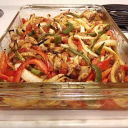 Oven Baked Chicken Fajita Recipe For Fried Chicken, Oven Baked Fajitas, Baked Fajitas, Baked Chicken Fajitas, Healthy Baked Chicken, Chicken Fajita, Fajita Recipe, Oven Baked Chicken, Heart Healthy Recipes