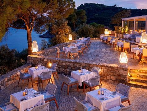 Banana Beach, Italy Beaches, Wedding In Greece, Skiathos, Destination Wedding Inspiration, Greece Wedding, Pool Spa, Natural Scenery, Ancient Ruins