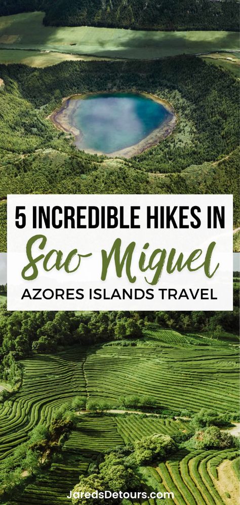 5 Incredible Hikes in Sao Miguel, Azores Islands. If you're planning a trip to Sao Miguel, Azores Islands, make sure to check out these 5 amazing hikes. Hiking is essential for your Sao Miguel Azores itinerary, and we have all the travel tips and details for the best Sao Miguel hikes. Click through for the top hikes in Sao Miguel and start planning your Azores Islands itinerary today. Portugal travel guide. Azores Itinerary, Azores Travel, Sao Miguel Azores, Azores Islands, Portugal Vacation, São Miguel Island, Portugal Travel Guide, Waterfall Adventure, Europe Trip Itinerary